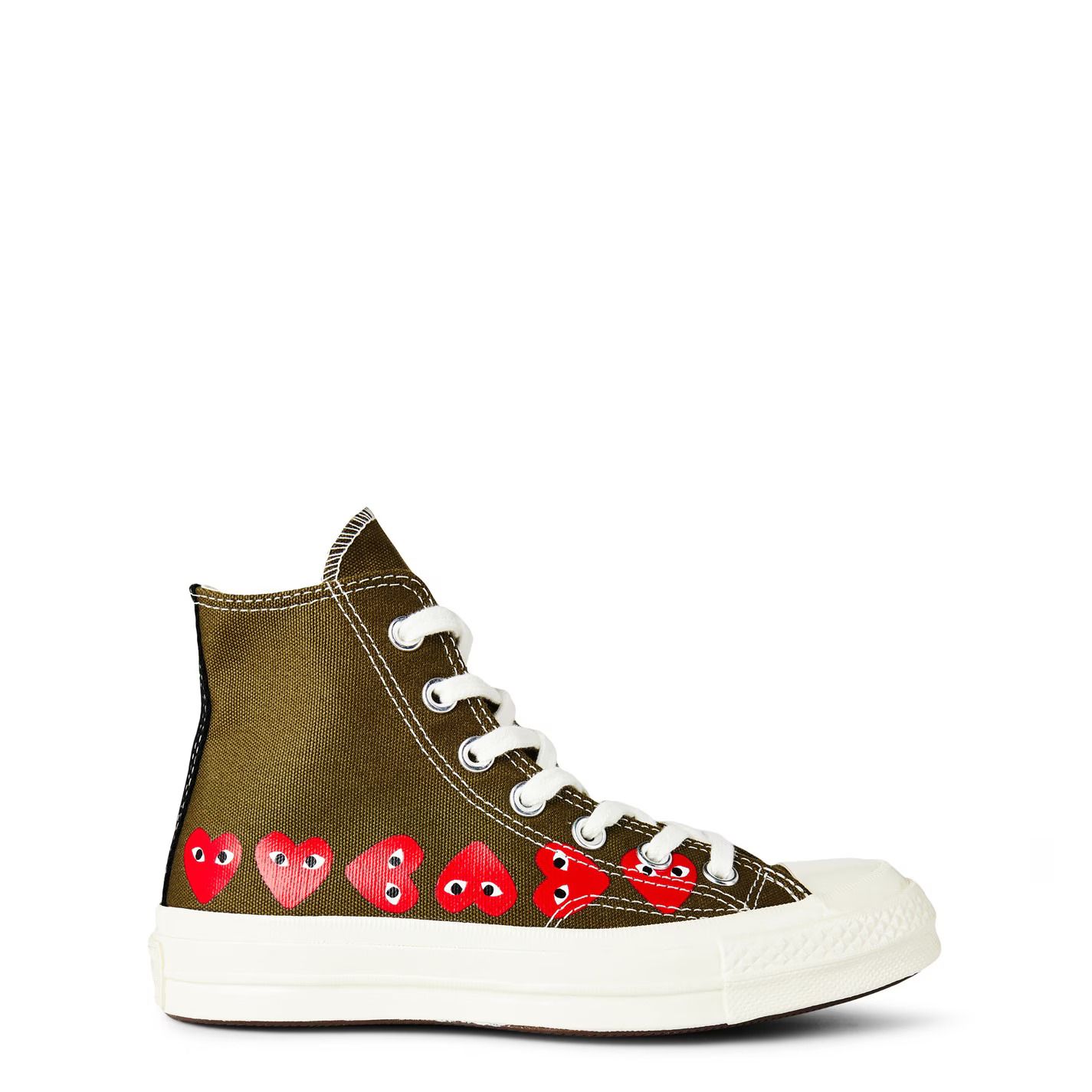 멀티 하트 하이 탑 Multi Heart High Top 247101 Khaki