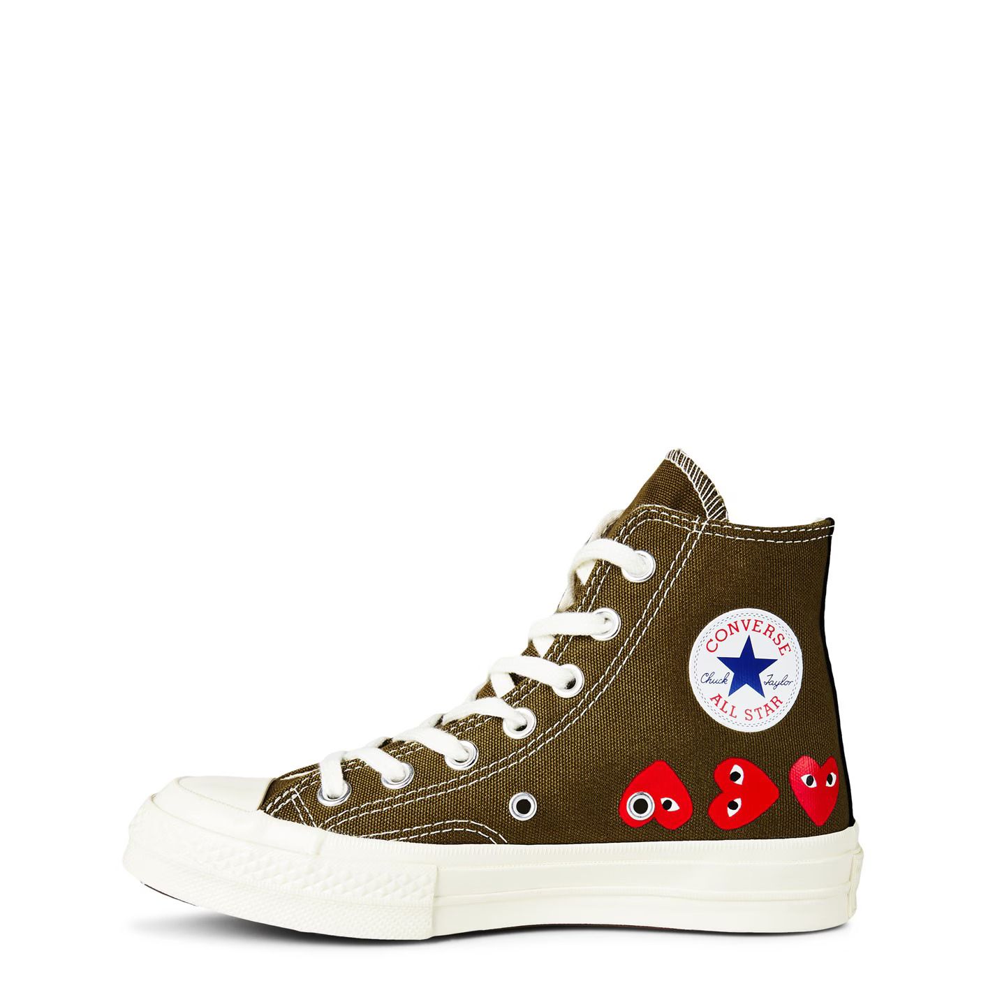 멀티 하트 하이 탑 Multi Heart High Top 247101 Khaki