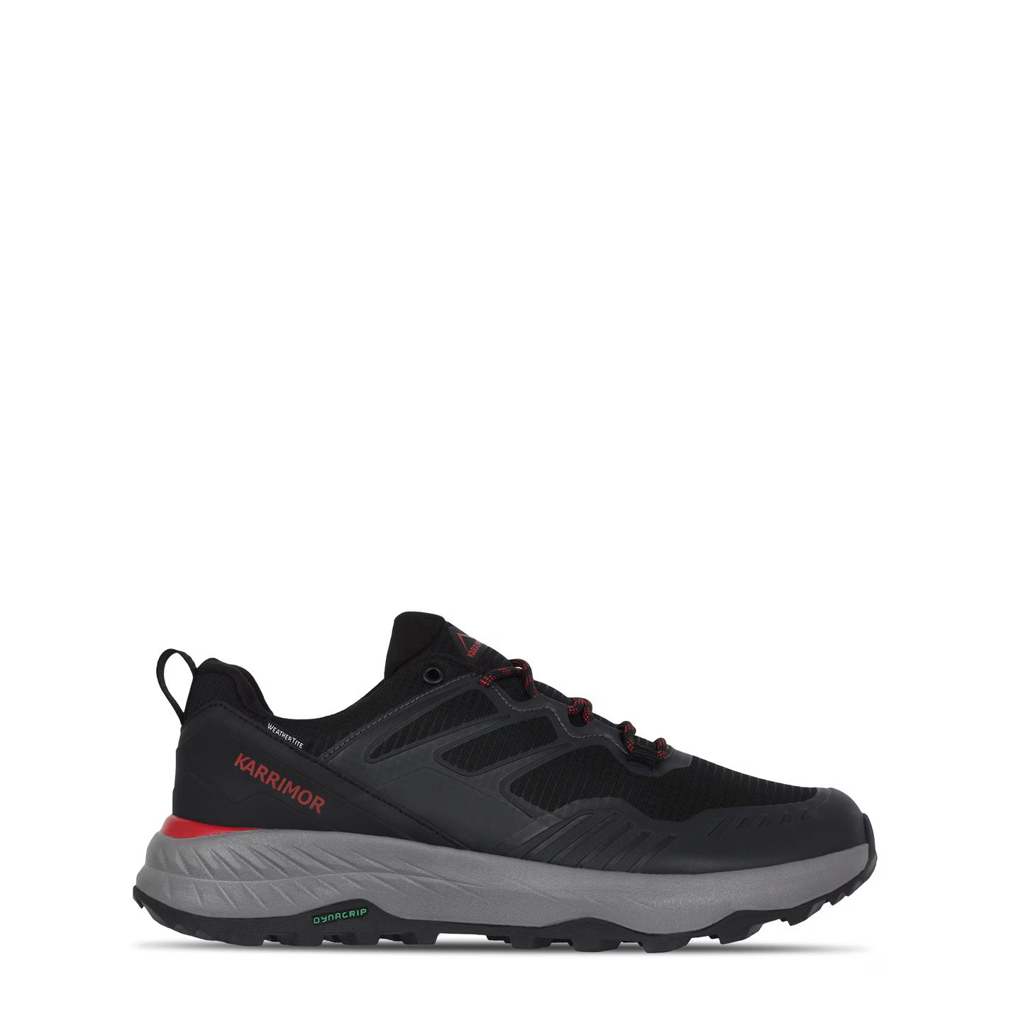 워터프루프 방수 남성 신발 Haraka Waterproof Mens Walking Shoes Char/Blk/Red 18301902