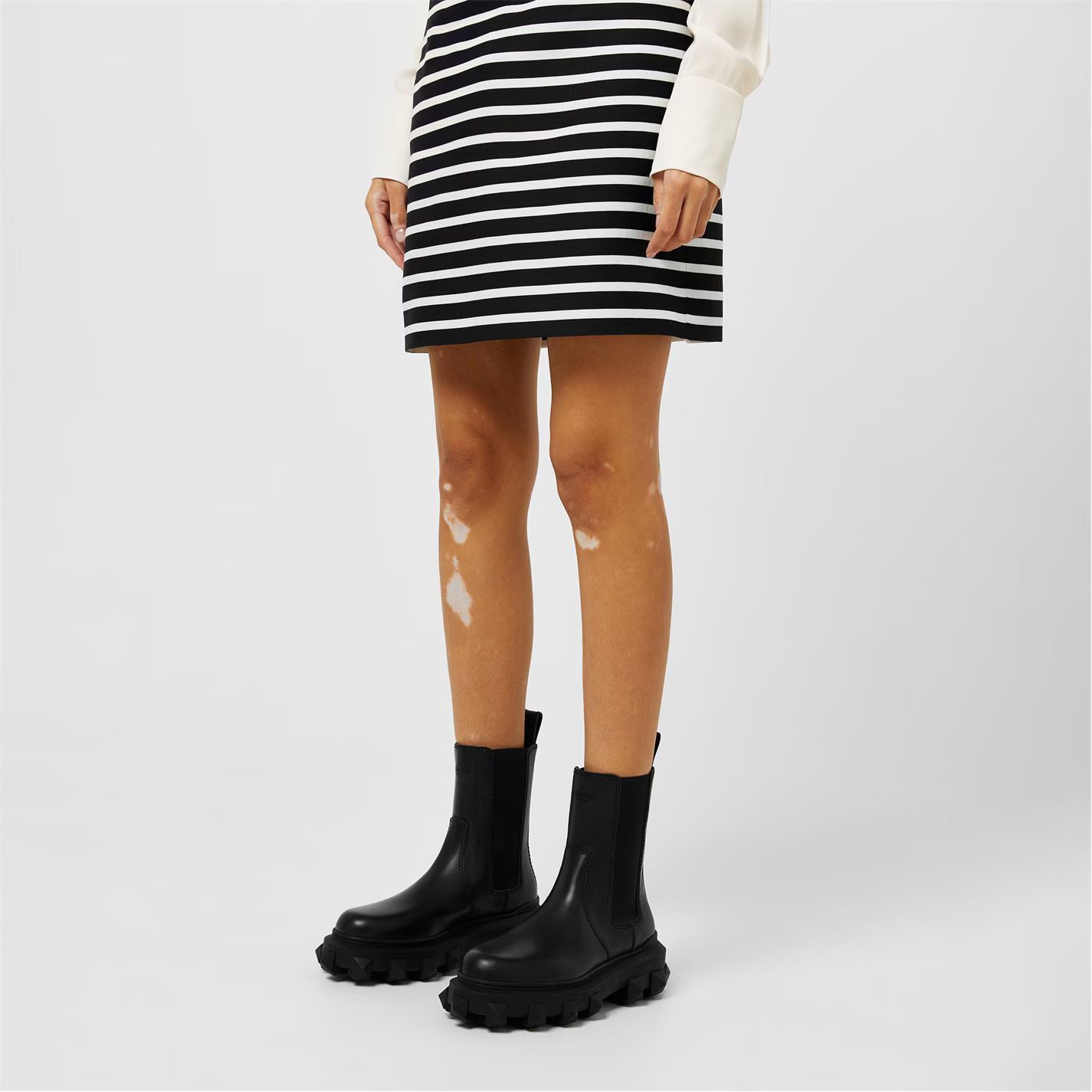 첼시 부츠 Trackstud Beatle Chelsea Boots 112574 Nero 0NO