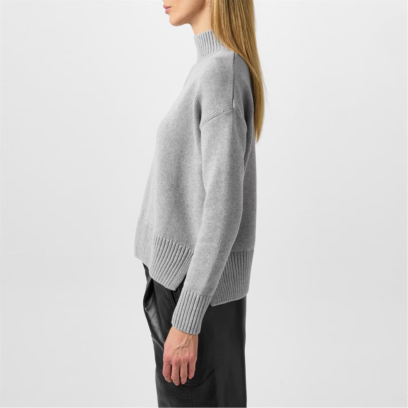 점퍼 그레이 Sandy High-Neck Jumper Grey 32952025