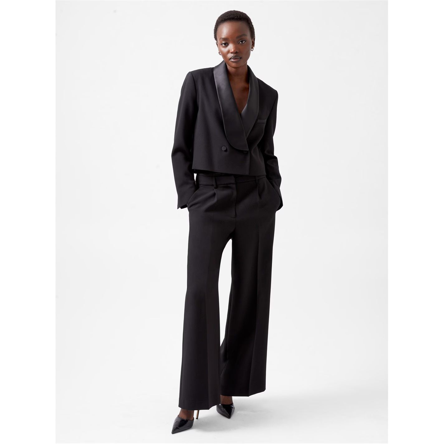 블레이저 Gemma Blazer Blackout 61494203