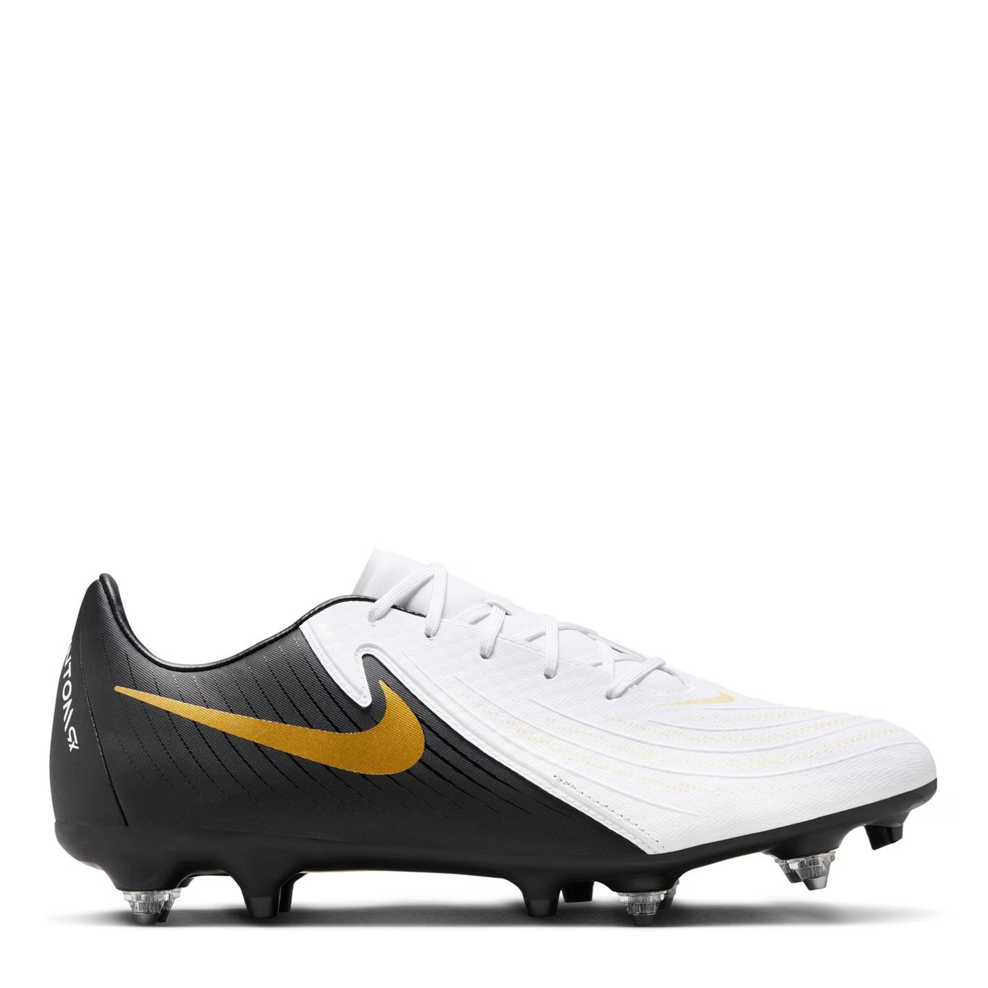 아카데미 소프트 그라운드 부츠 Phantom GX II Academy Soft Ground Football Boots White/Blk/Gold 19314801