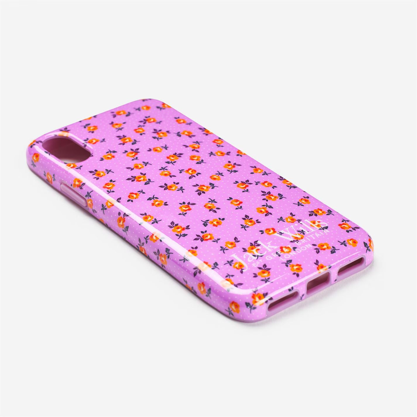 아이폰 x 케이스 라일락 플로랄 iPhone X Case Lilac Floral 71090813