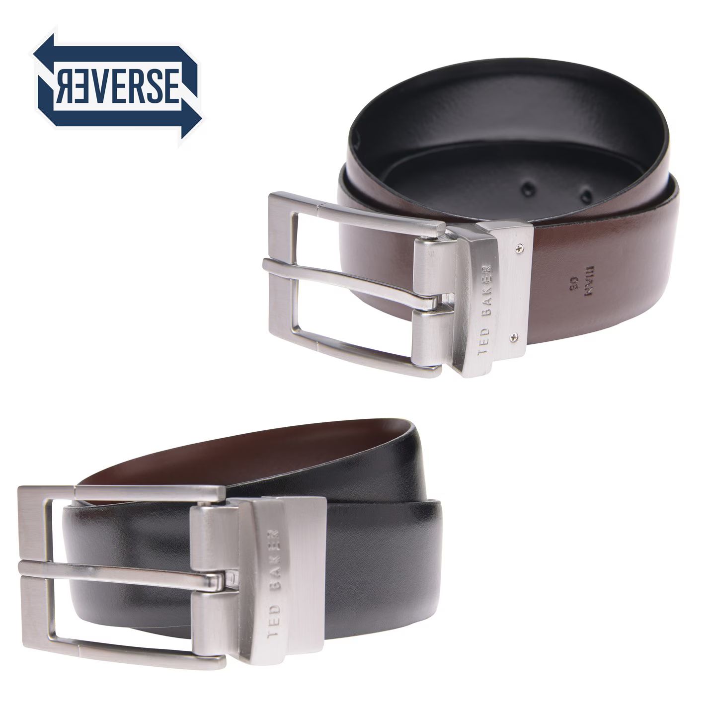 리버시블 벨트 블랙 Reversible Belt Black 94531603