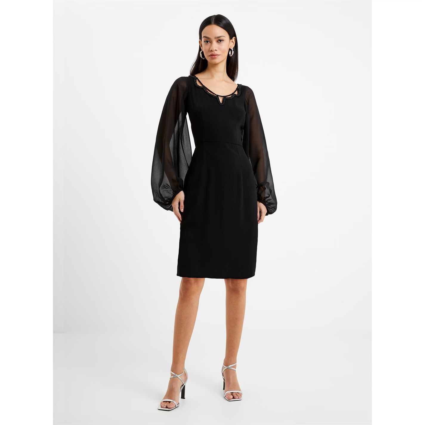 크레페 드레스 Addinala Crepe Dress 01-Blackout 62676103
