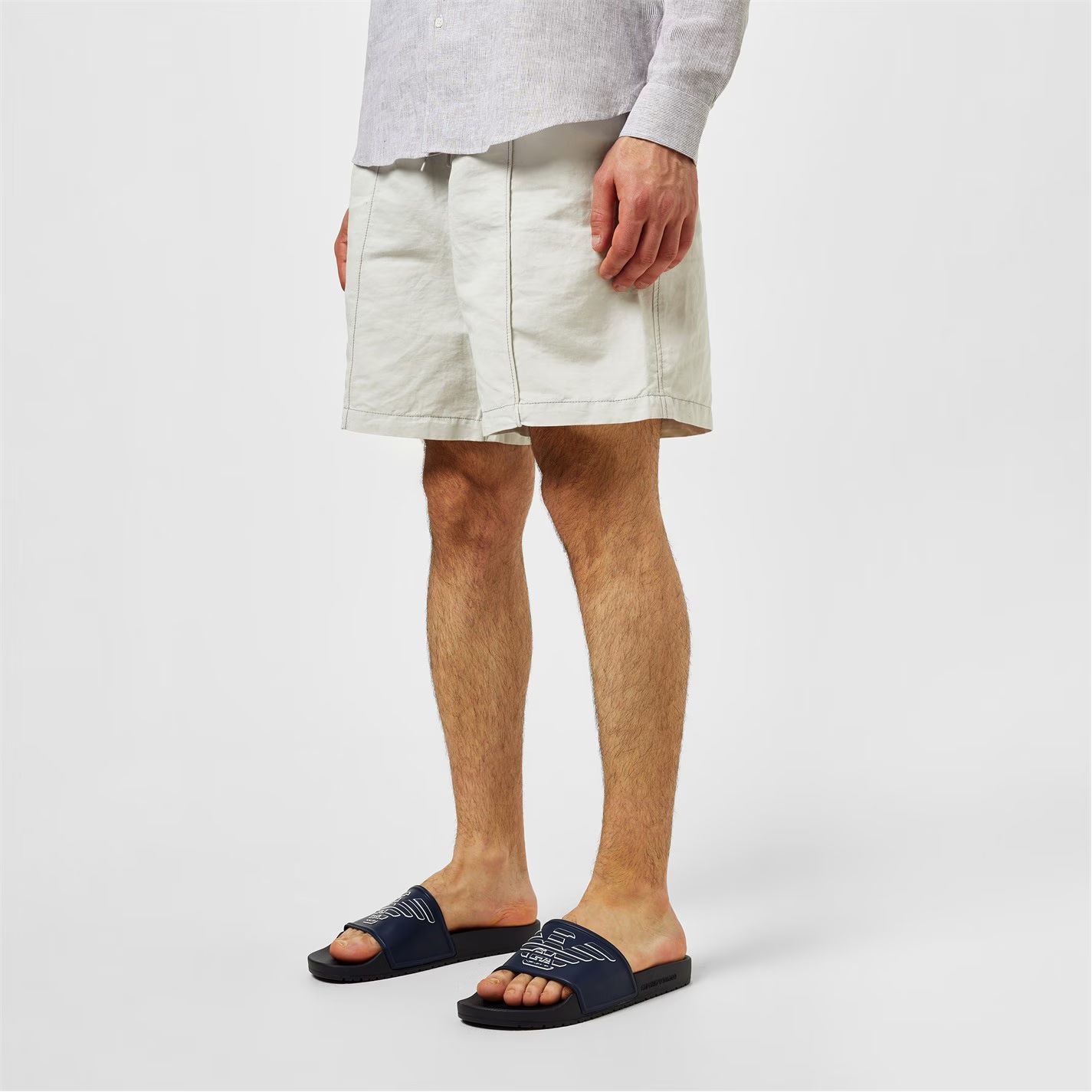 슬리퍼 네이비 화이트 Eagle Sliders Navy/White S448 22218320