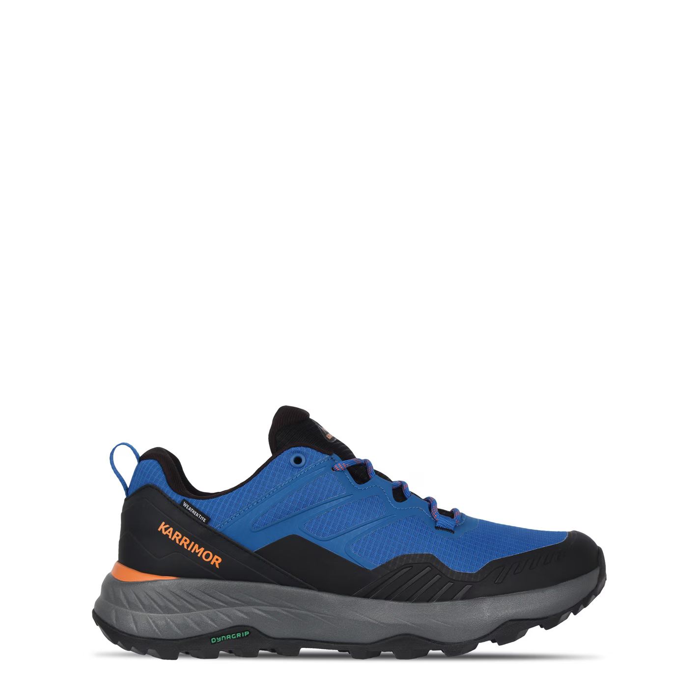 워터프루프 방수 남성 신발 Haraka Waterproof Mens Walking Shoes Blue/Blk/Orange 18301918