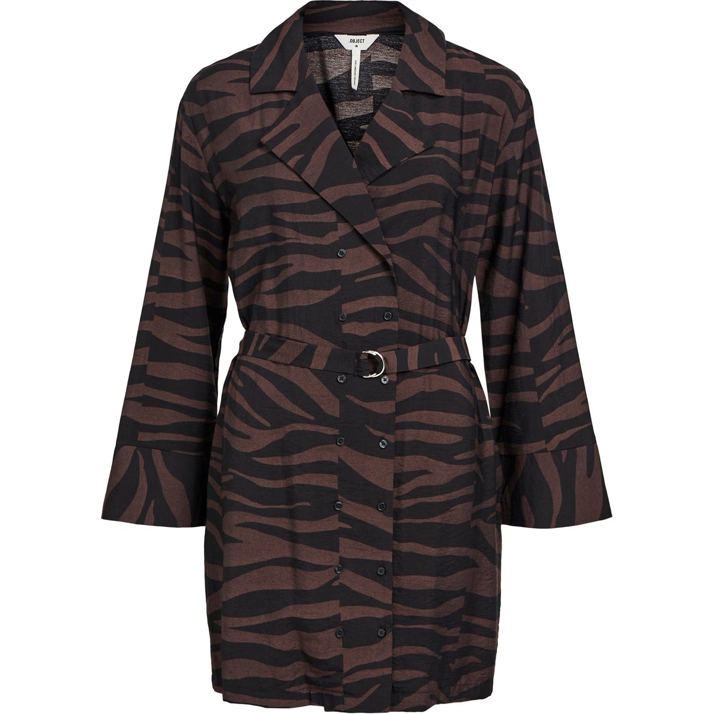 롱 슬리브 드레스 블랙 Cira Long Sleeve Dress Java Black 64357003