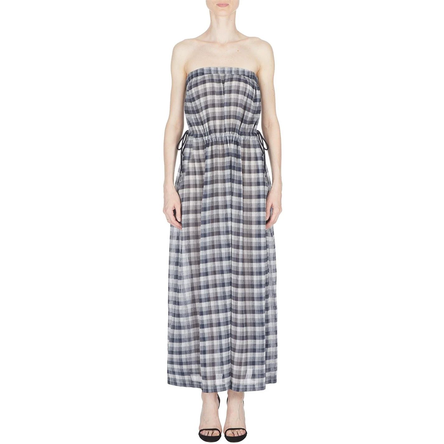 체크 프린트 맥시 드레스 Check Print Maxi Dress Fantasia 32541199