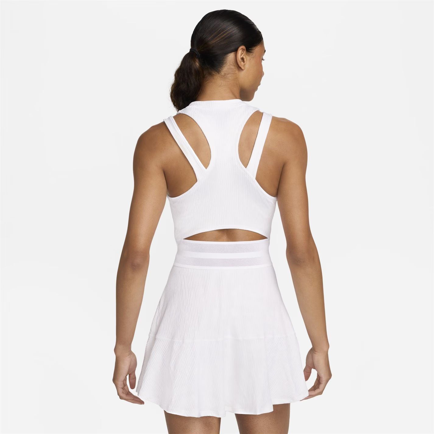 슬램 여성 드라이 핏 테니스 드레스 화이트 골드 Slam Women's Dri-FIT Tennis Dress White/Gold 63039201