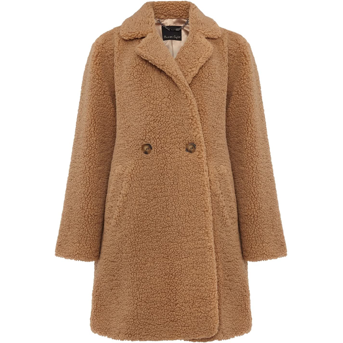 테디 코트 카멜 Katherine Teddy Coat Camel 32835604