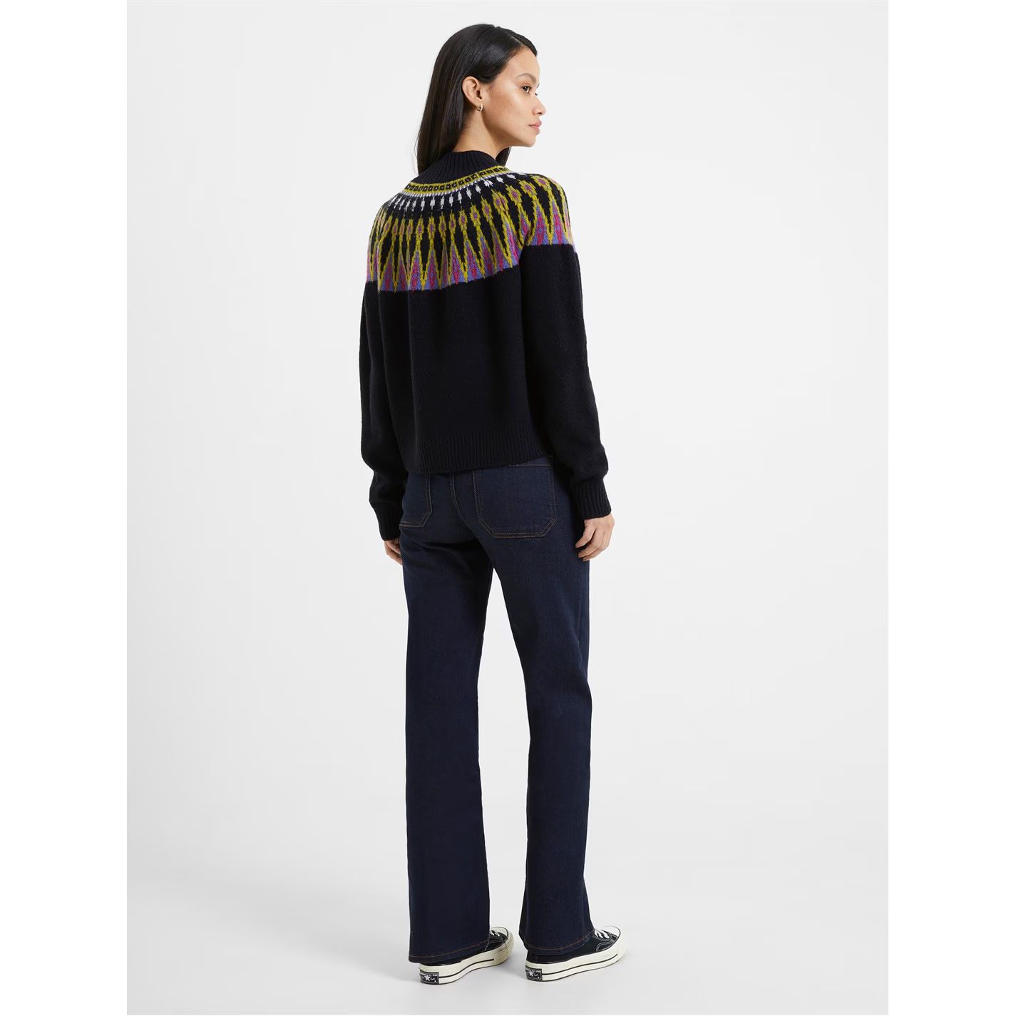 점퍼 Jolee Fair Isle Jumper 93-Blackout 31315303