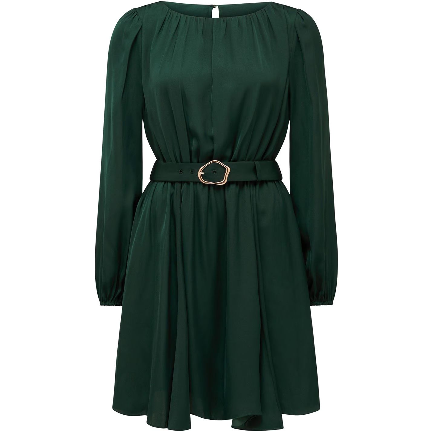 벨트 미니 드레스 다크 그린 Florentine Belted Mini Dress Dark Green 29337815