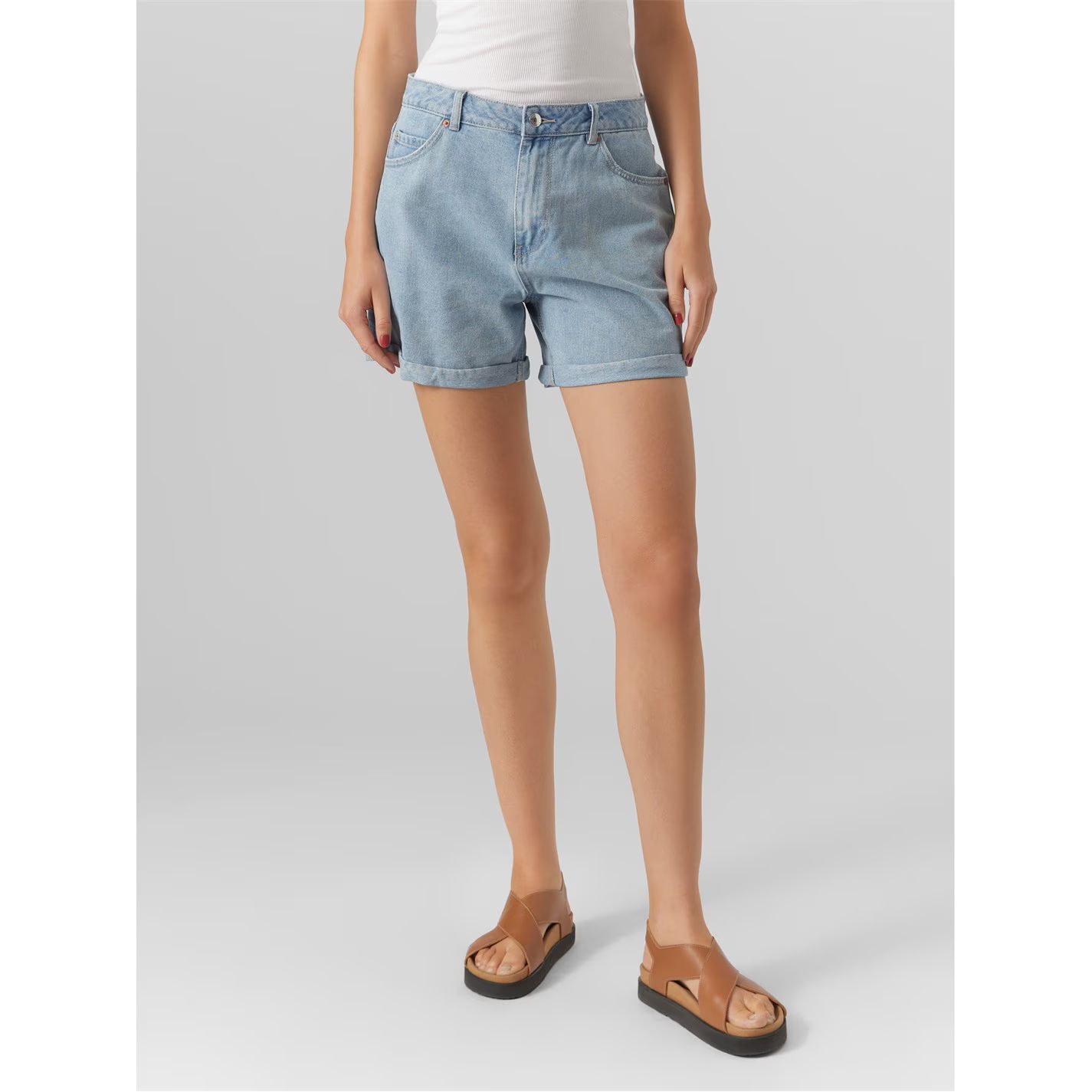 바지 라이트 블루 Zuri Shorts Light Blue 64626818