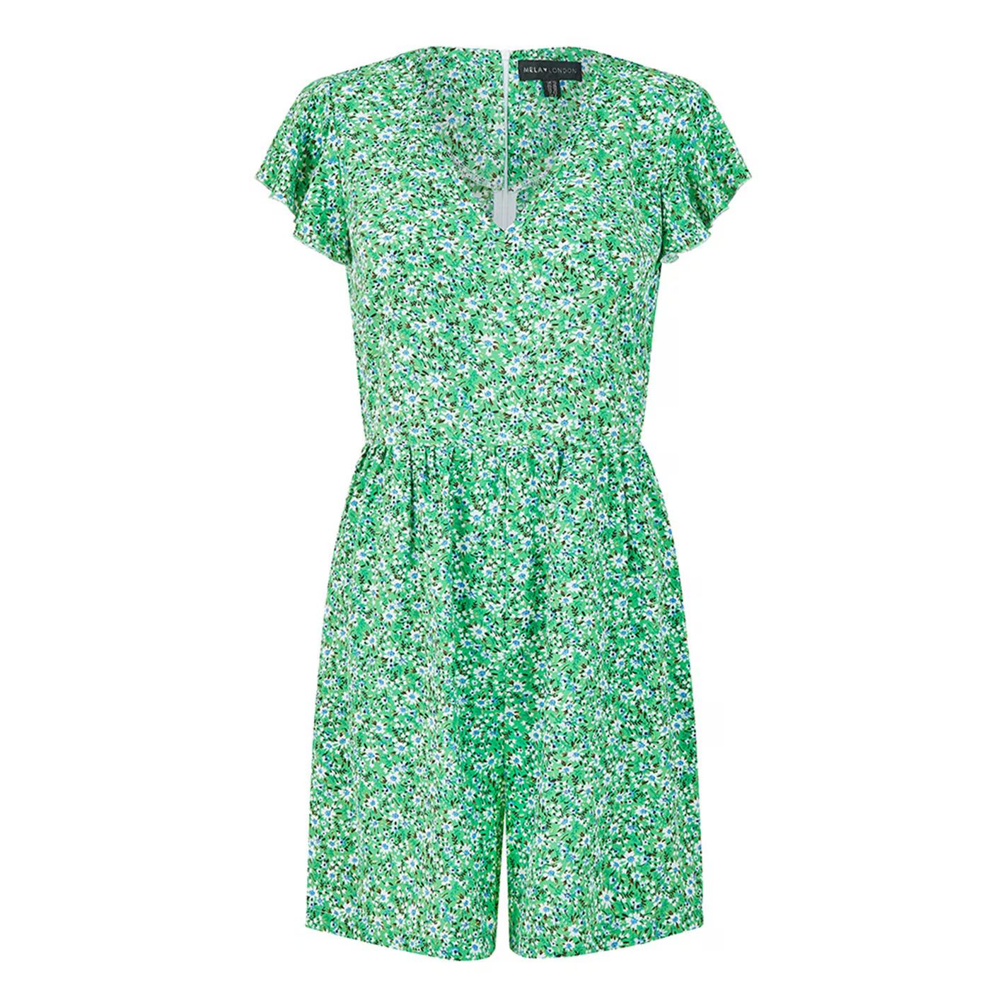 점프수트 포켓 그린 Playsuit With Pockets Green 57014815