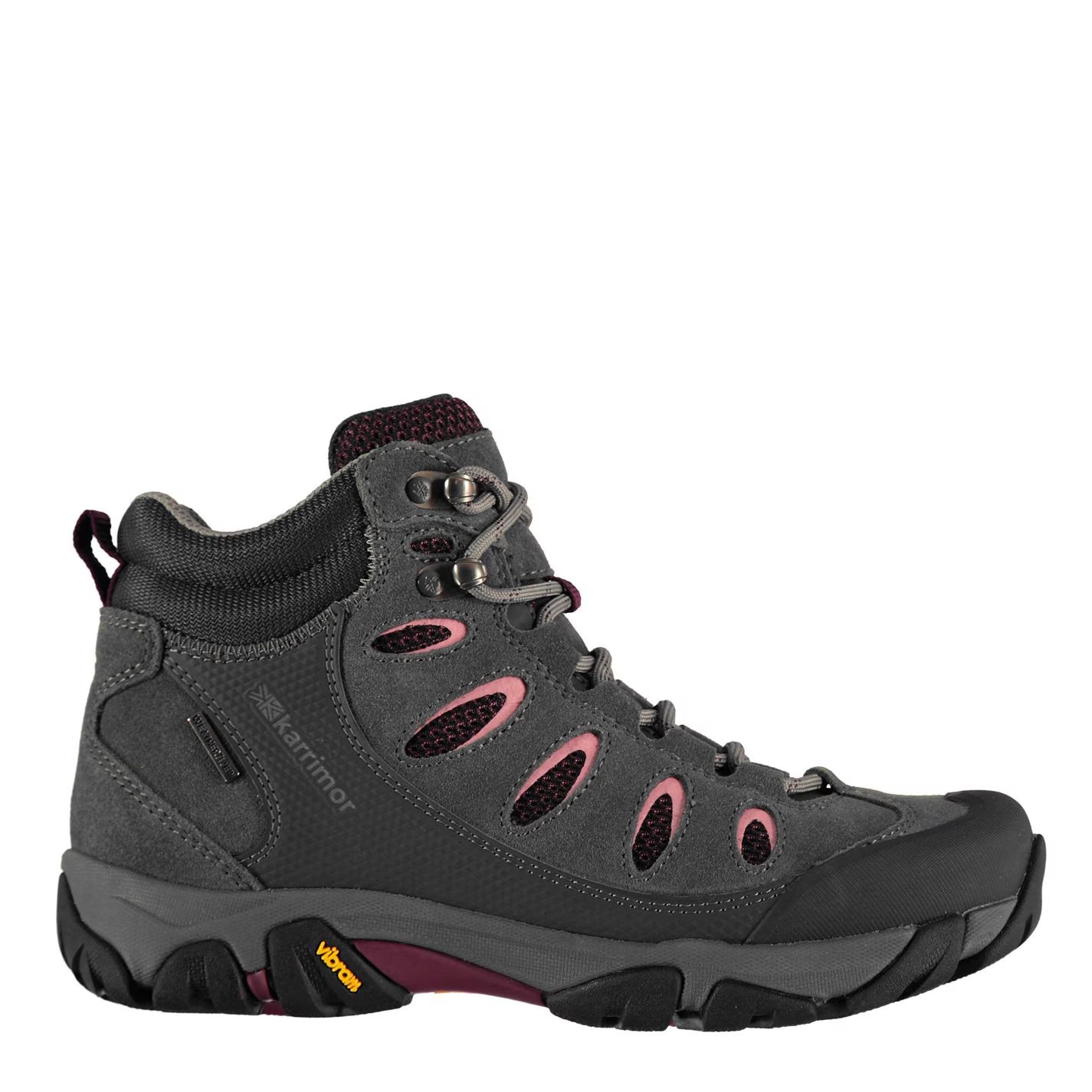 미드 여성 부츠 차콜 Aspen Mid Ladies Walking Boots Charcoal 18614326