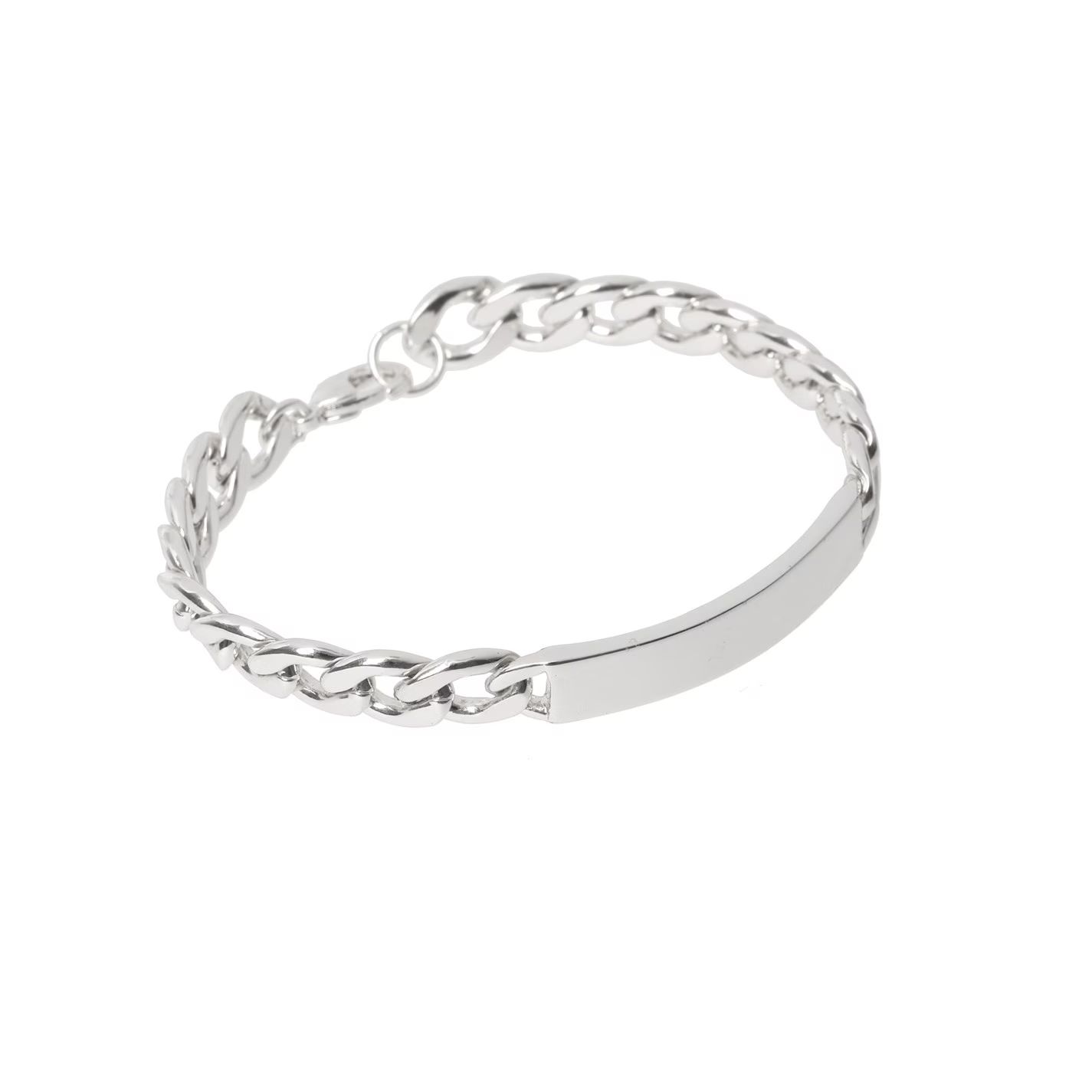 체인 팔찌 로듐 Chain Bar Bracelet Rhodium 75246511