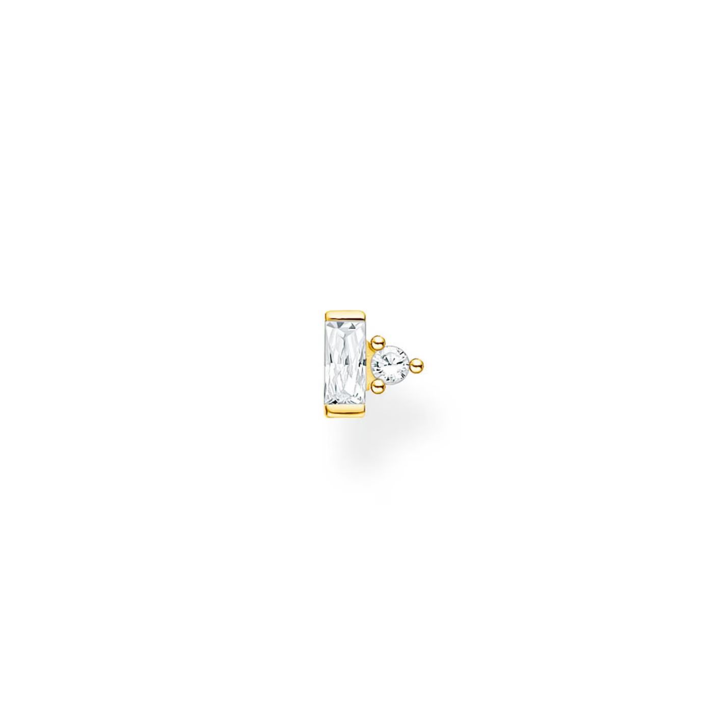 스터드 스털링 실버 귀걸이 Dragonfly Single Stud Sterling Silver Earrings Wht 86540606