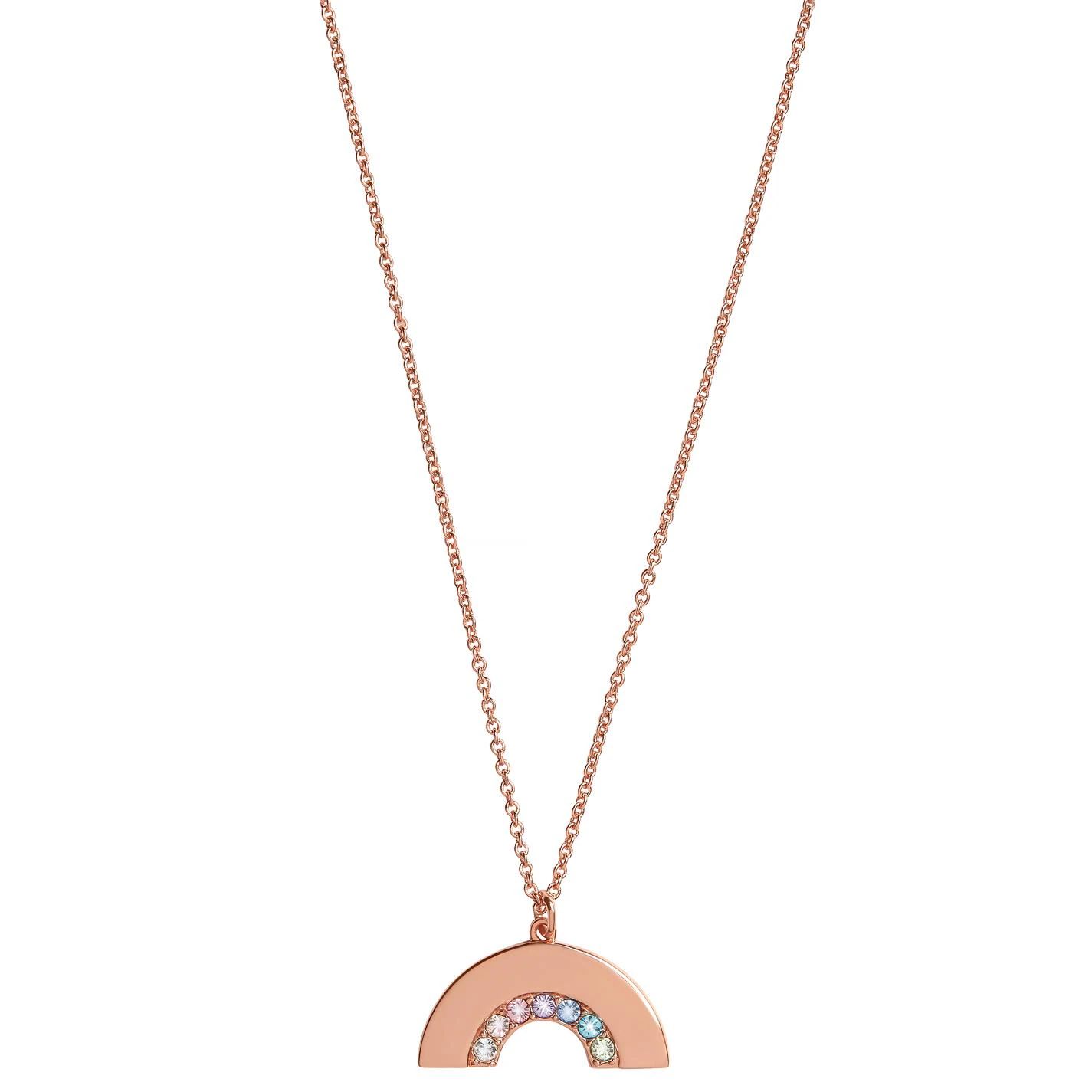 올리비아 목걸이 로즈 골드 Olivia Burton Rainbow Necklace Rose Gold Rose Gold 76266406