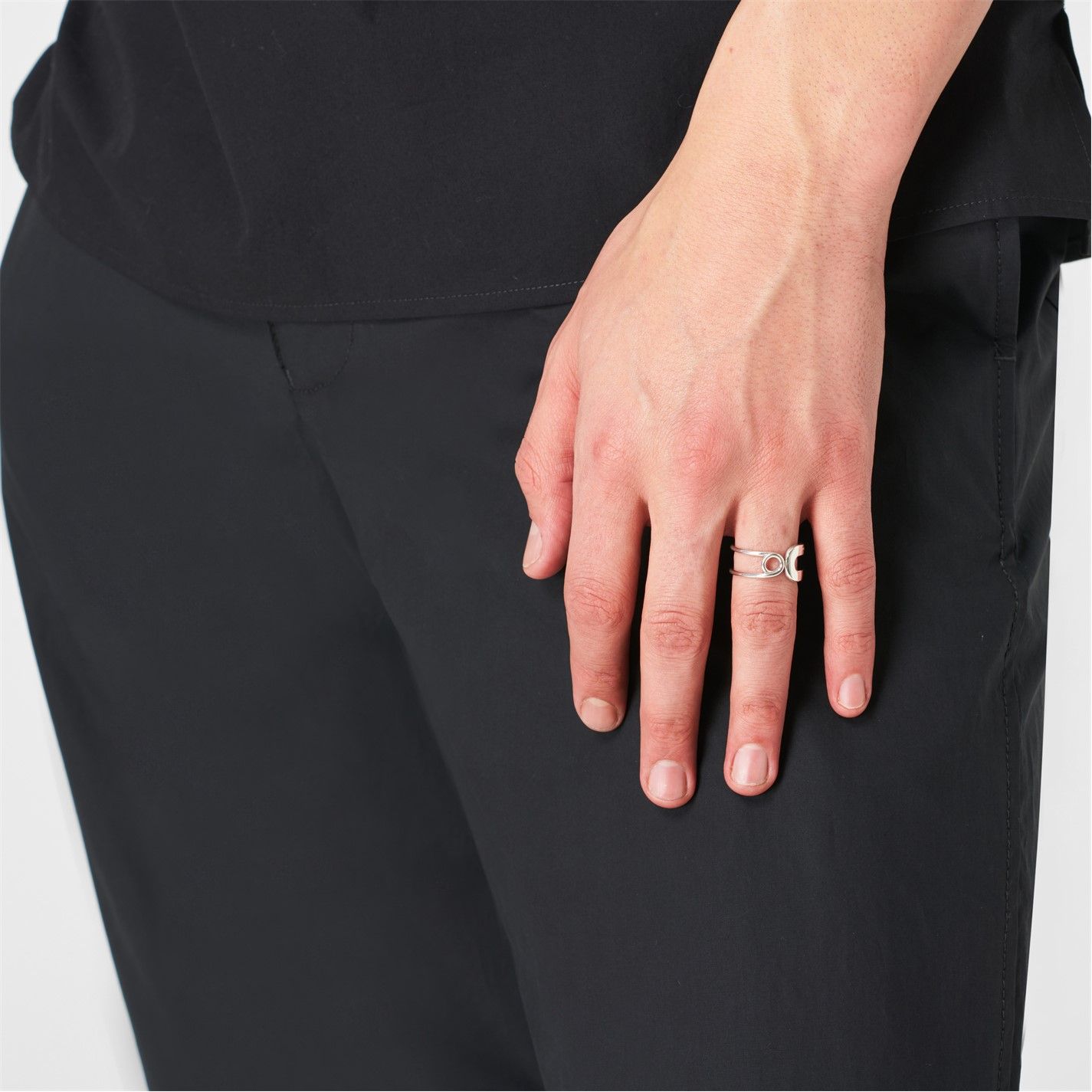 반지 실버 Safe Pin Ring Silver 7200 71355011