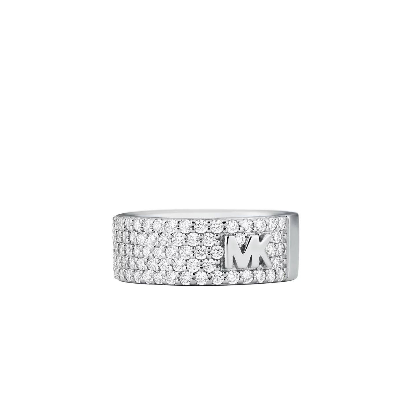 메탈 플레이트 파브 반지 실버 Mott Precious Metal Plated Pave Ring Silver 70793111