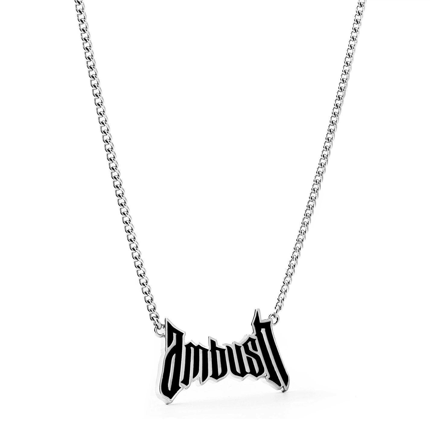 로고 참 목걸이 실버 Trad Logo Charm Necklace Silver 76827611