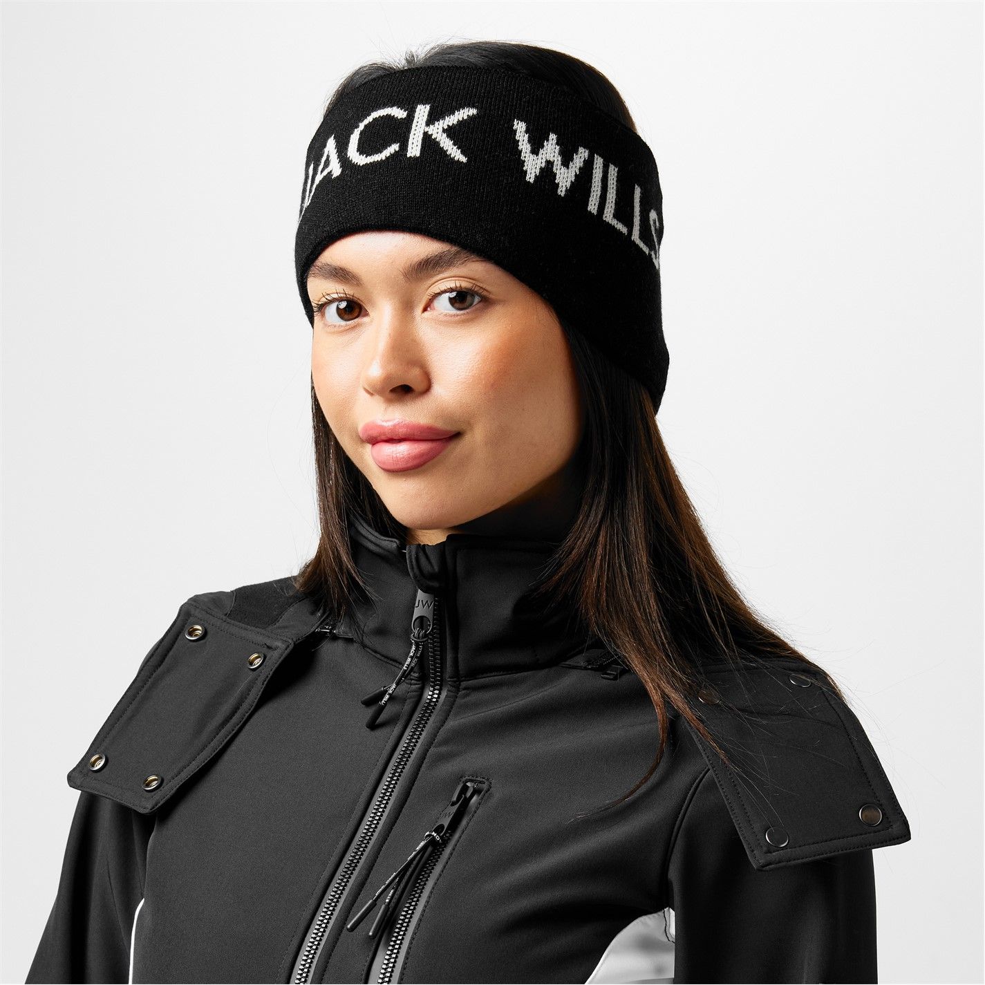 로고 헤어밴드 블랙 Logo Headband Black 90366603