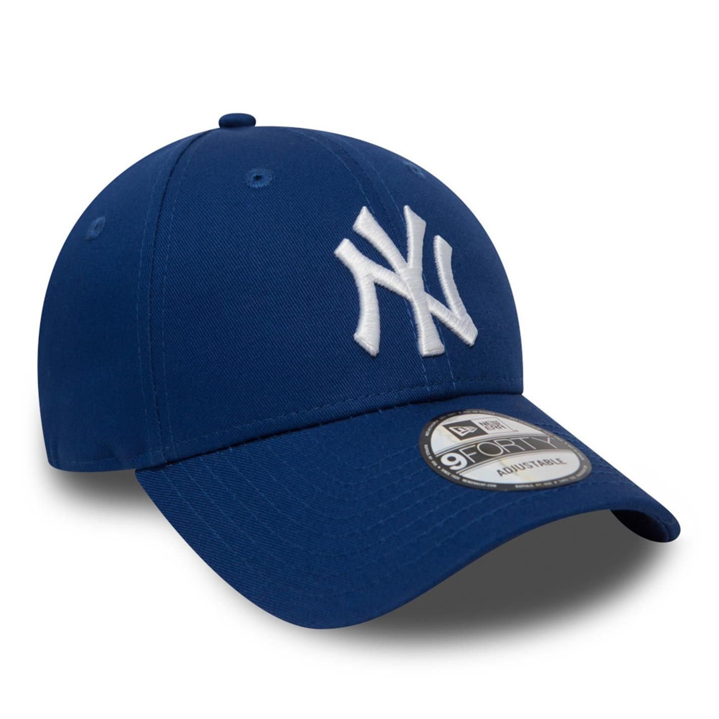 조절 가능 모자 블루 화이트 9FORTY Adjustable Cap NY Blue / White 39109218