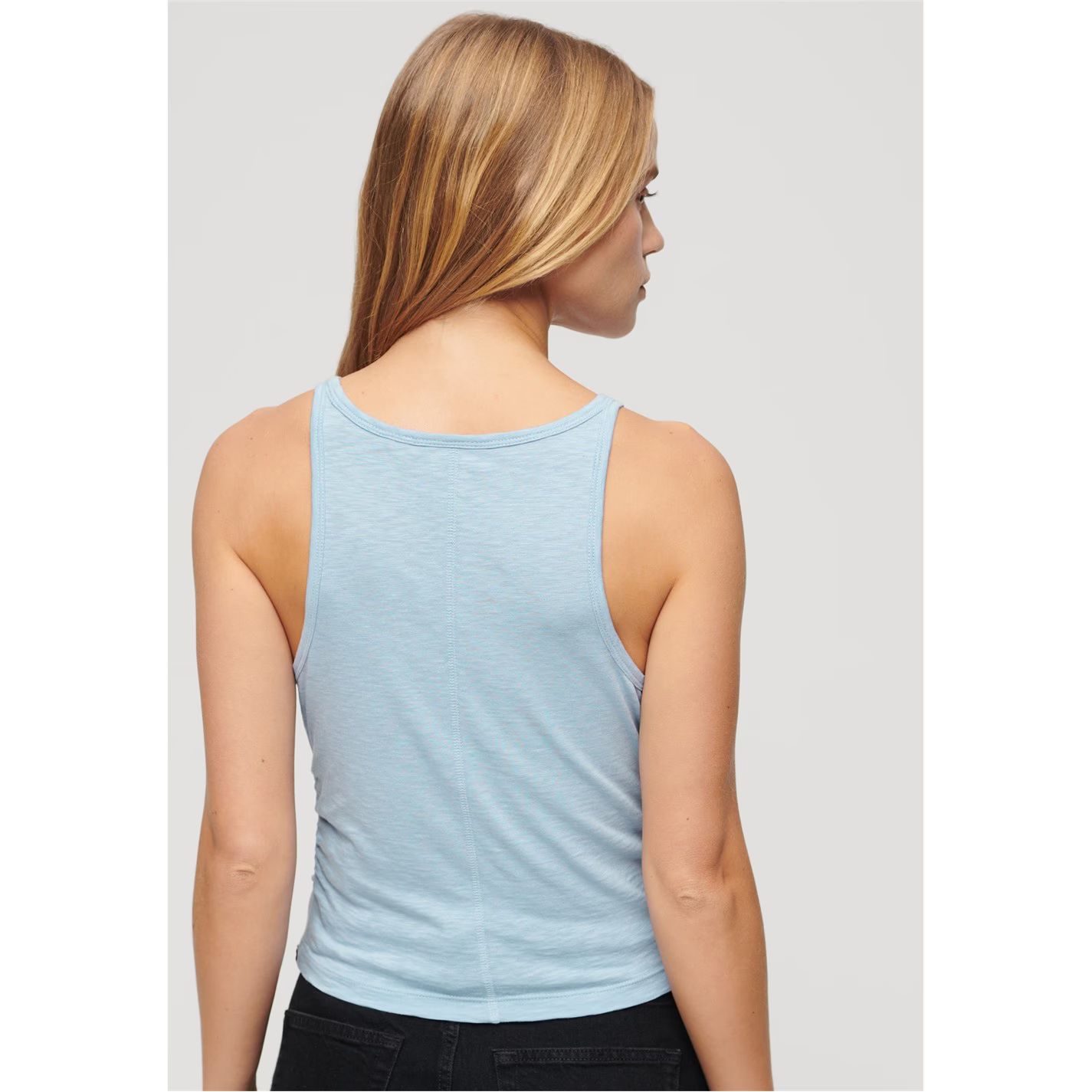 탱크 탑 포레버 블루 Ruched Tank Top Forever Blue 64938418