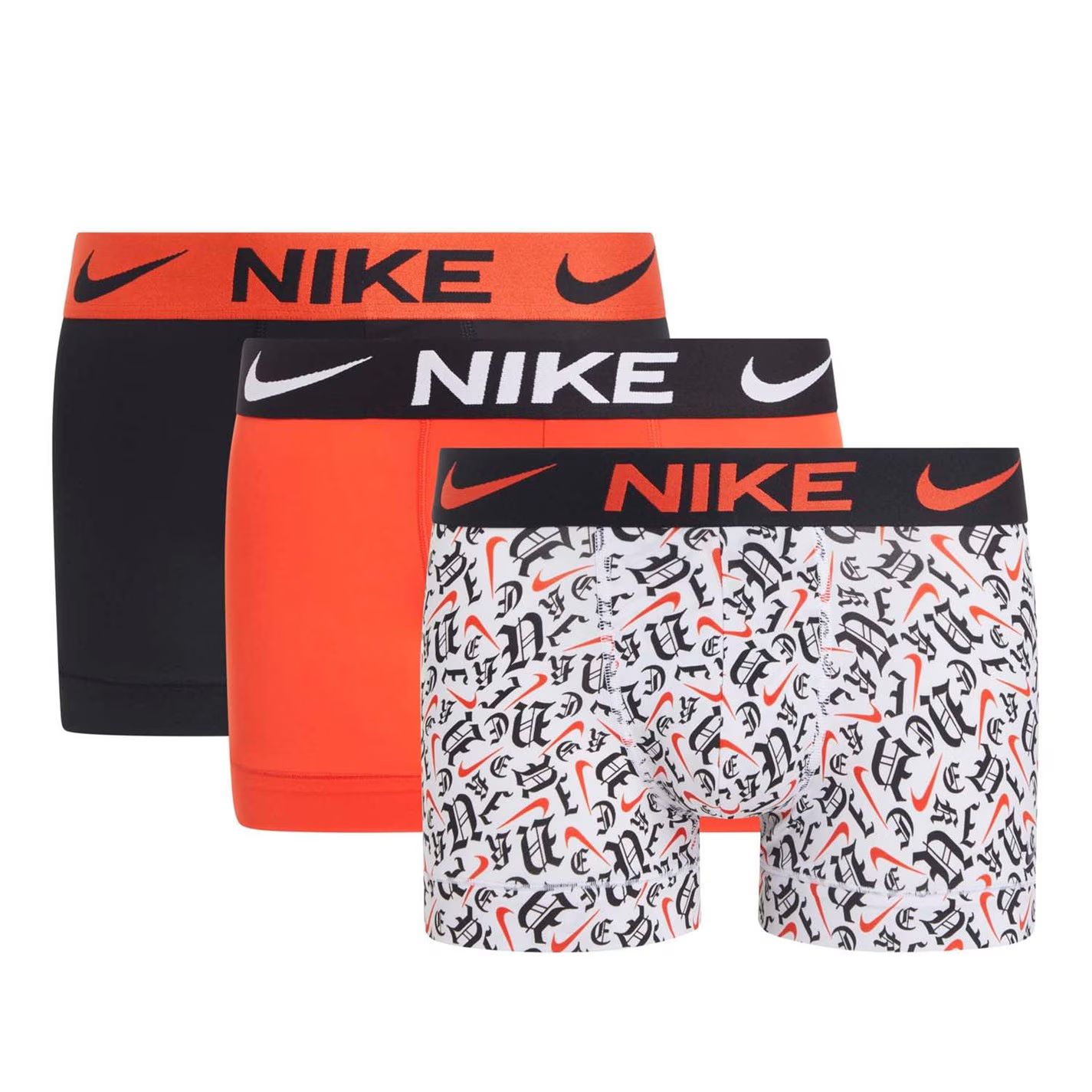 드라이 핏 에센셜 마이크로 팩 복서 트렁크 멀티 컬러 Dri-FIT Essential Micro 3 Pack Boxer Trunks Multi colour 38421899