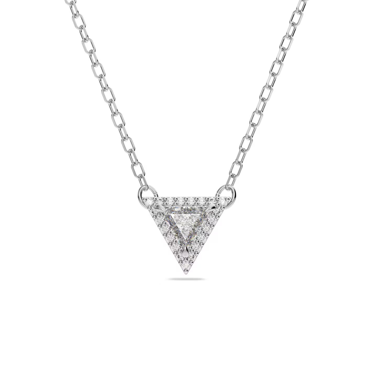 트라이앵글 목걸이 화이트 Ortyx Triangle Necklace White 75626869