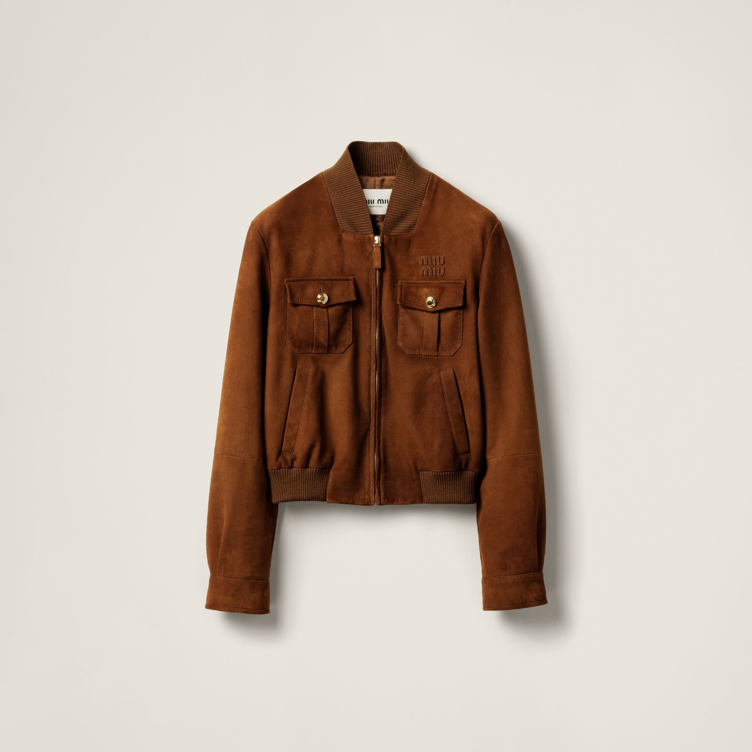 왁스 스웨이드 자켓 Waxed suede jacket MPV931 104R F0134 S OOO