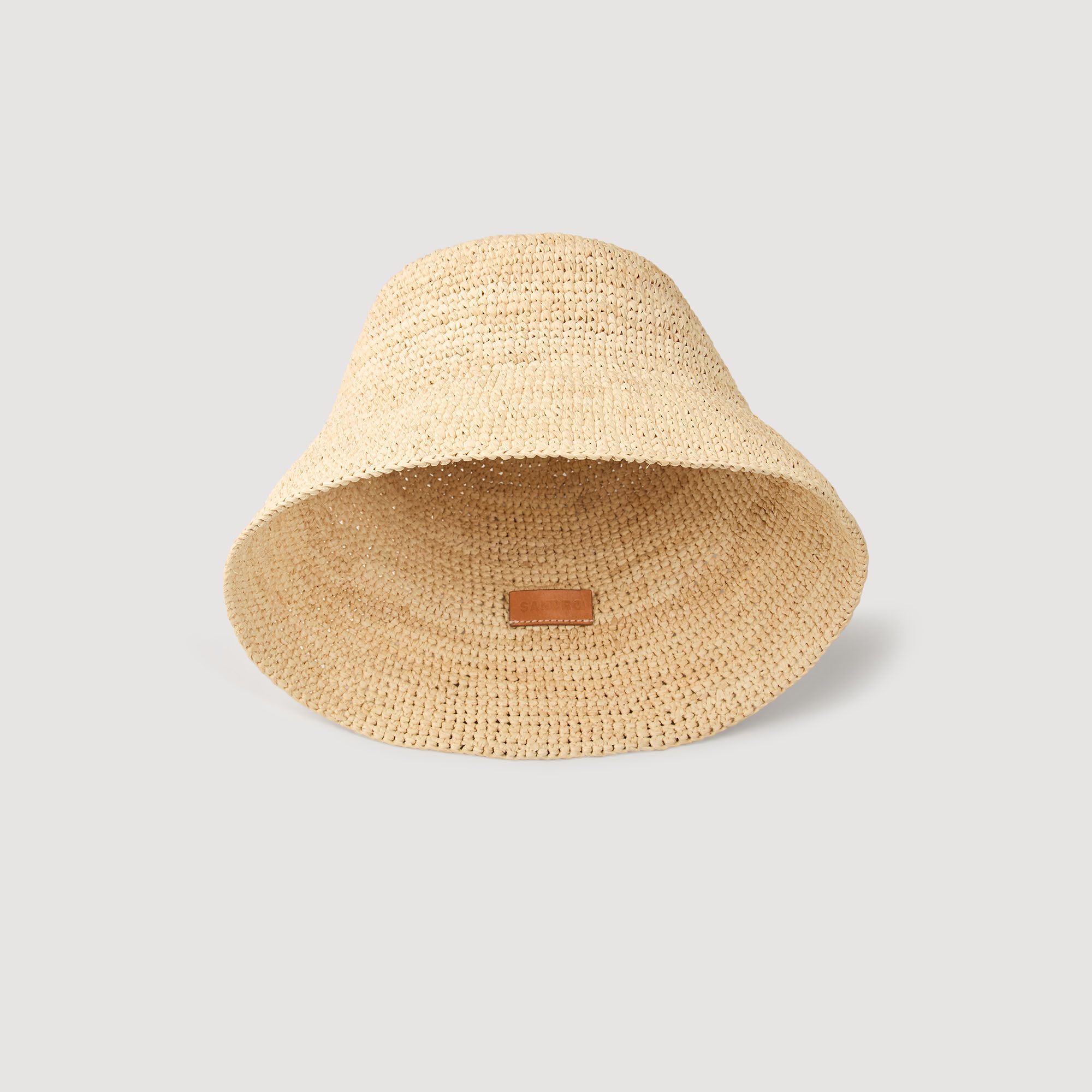 라피아 버킷 모자 Raffia bucket hat 3607172092788