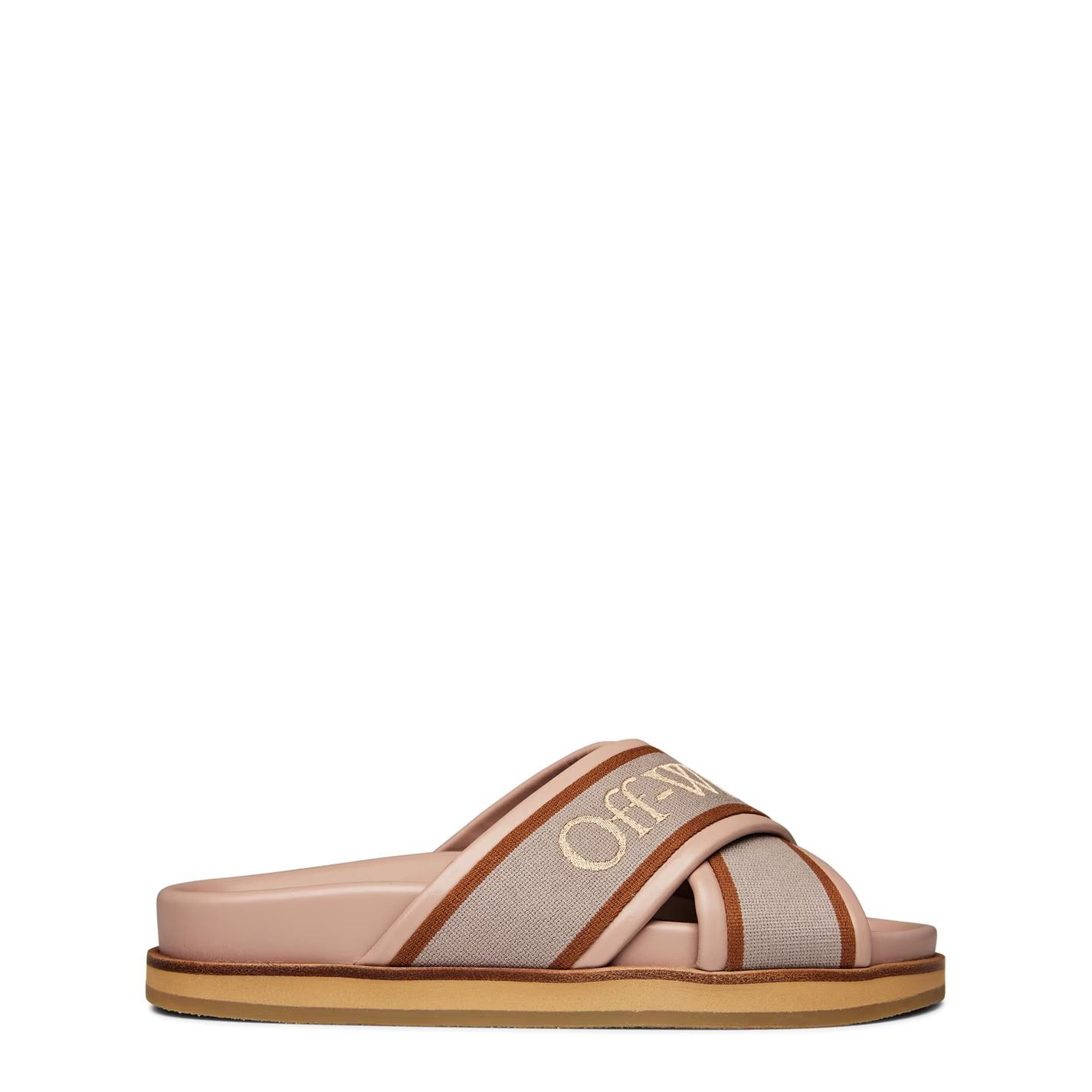 클라우드 슬리퍼 Cloud Criss-Cross Slides 223391 Nude