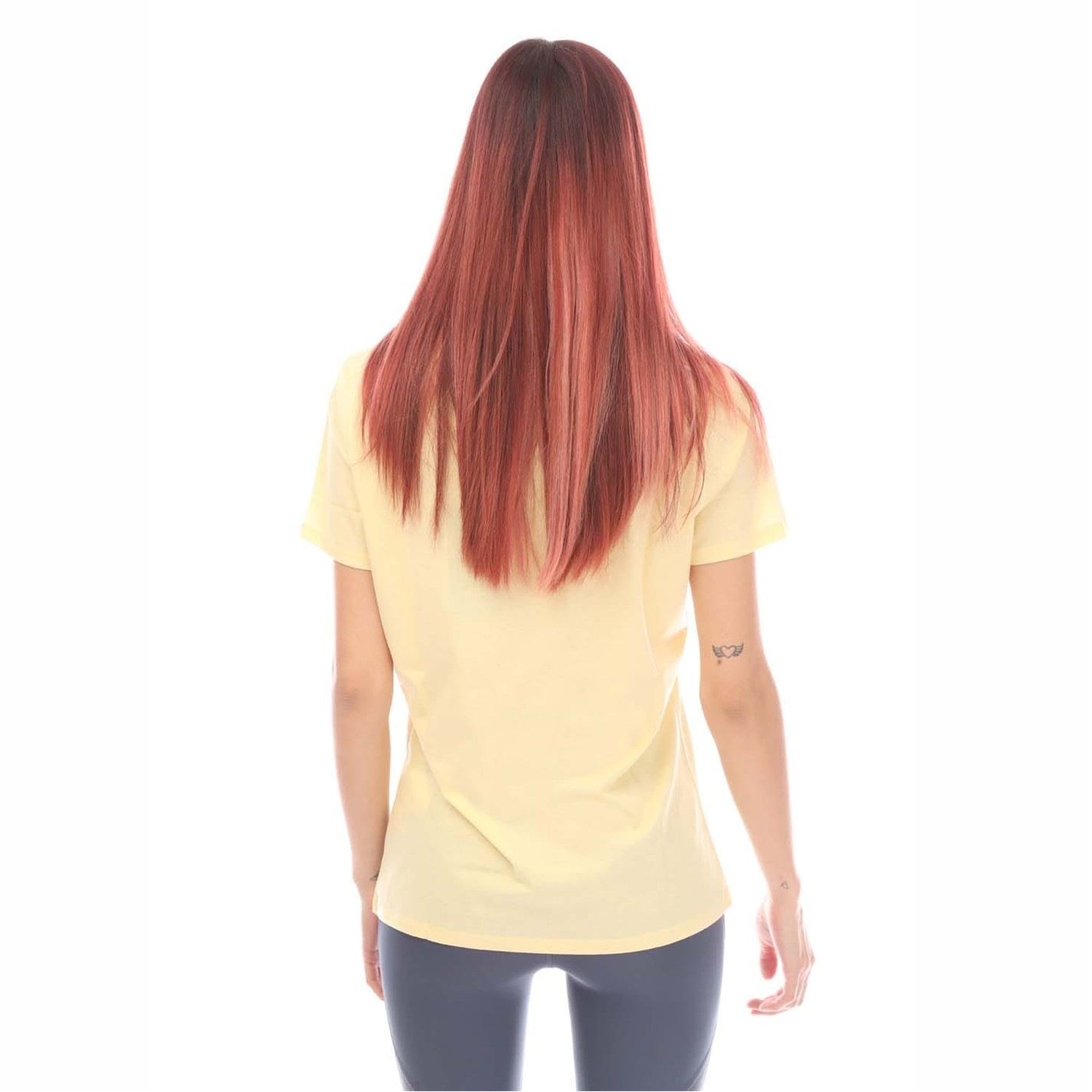 코튼 저지 티셔츠 옐로우 C Elogo Cotton Jersey T-Shirt Yellow 31669013