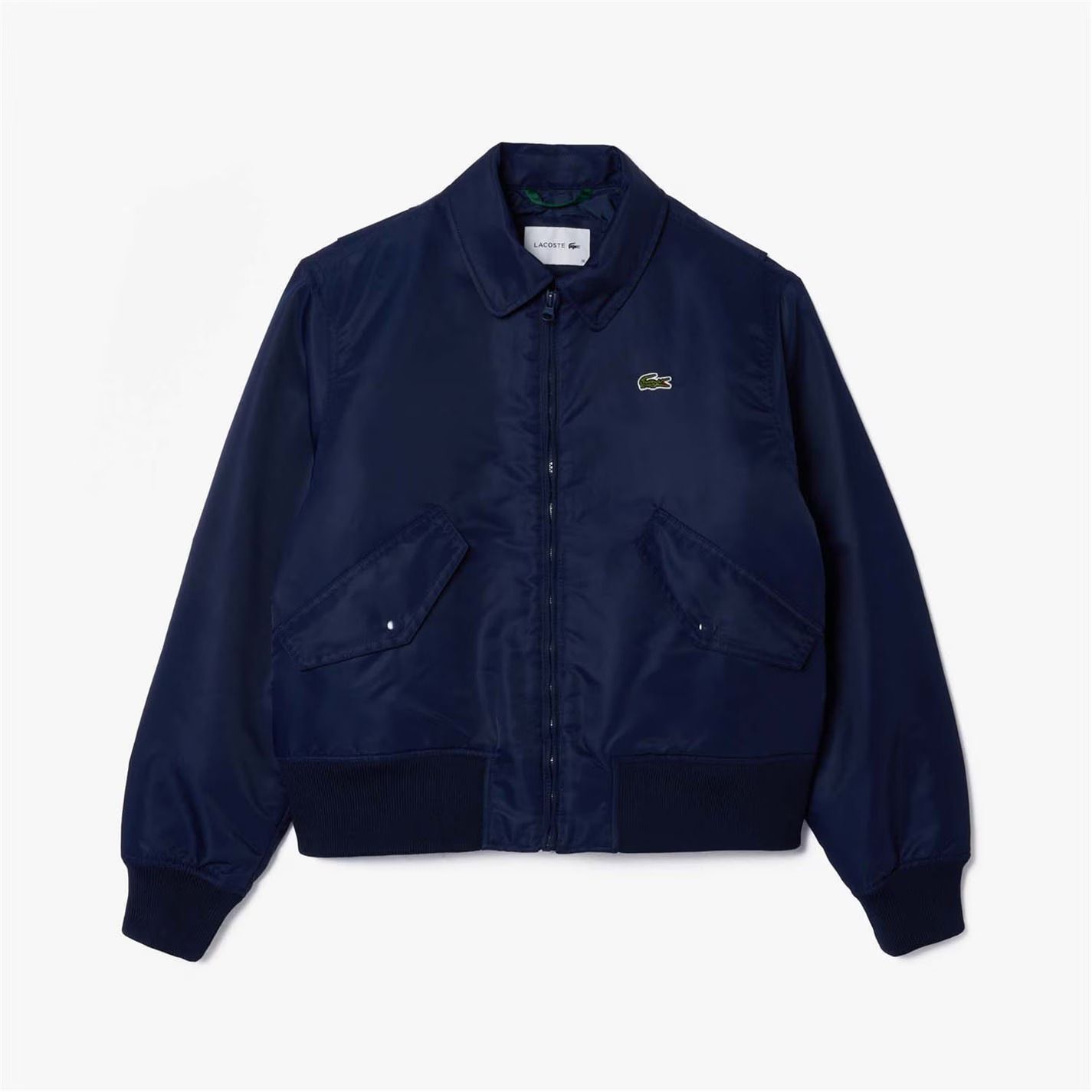 오버사이즈 자수 로고 봄버 자켓 Oversized Embroidered Logo Bomber Jacket 327869 Blue