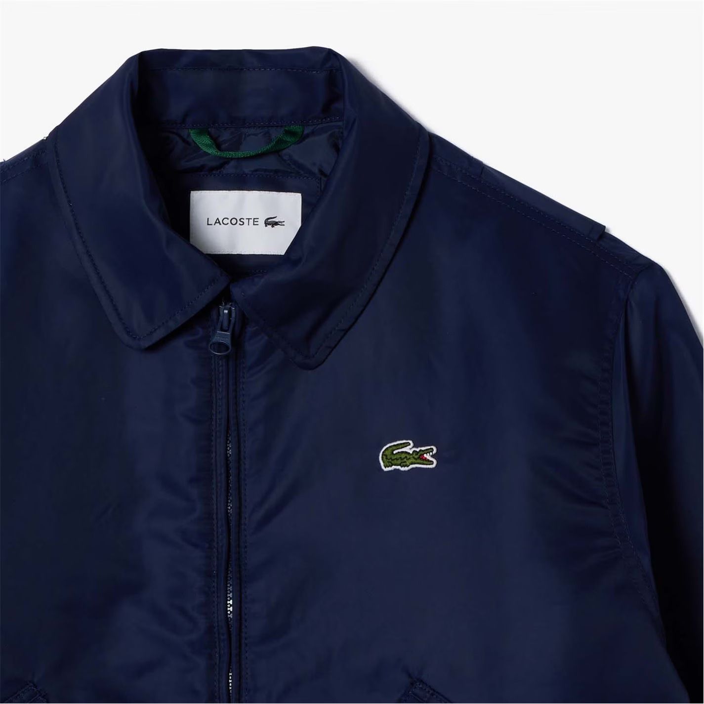 오버사이즈 자수 로고 봄버 자켓 Oversized Embroidered Logo Bomber Jacket 327869 Blue