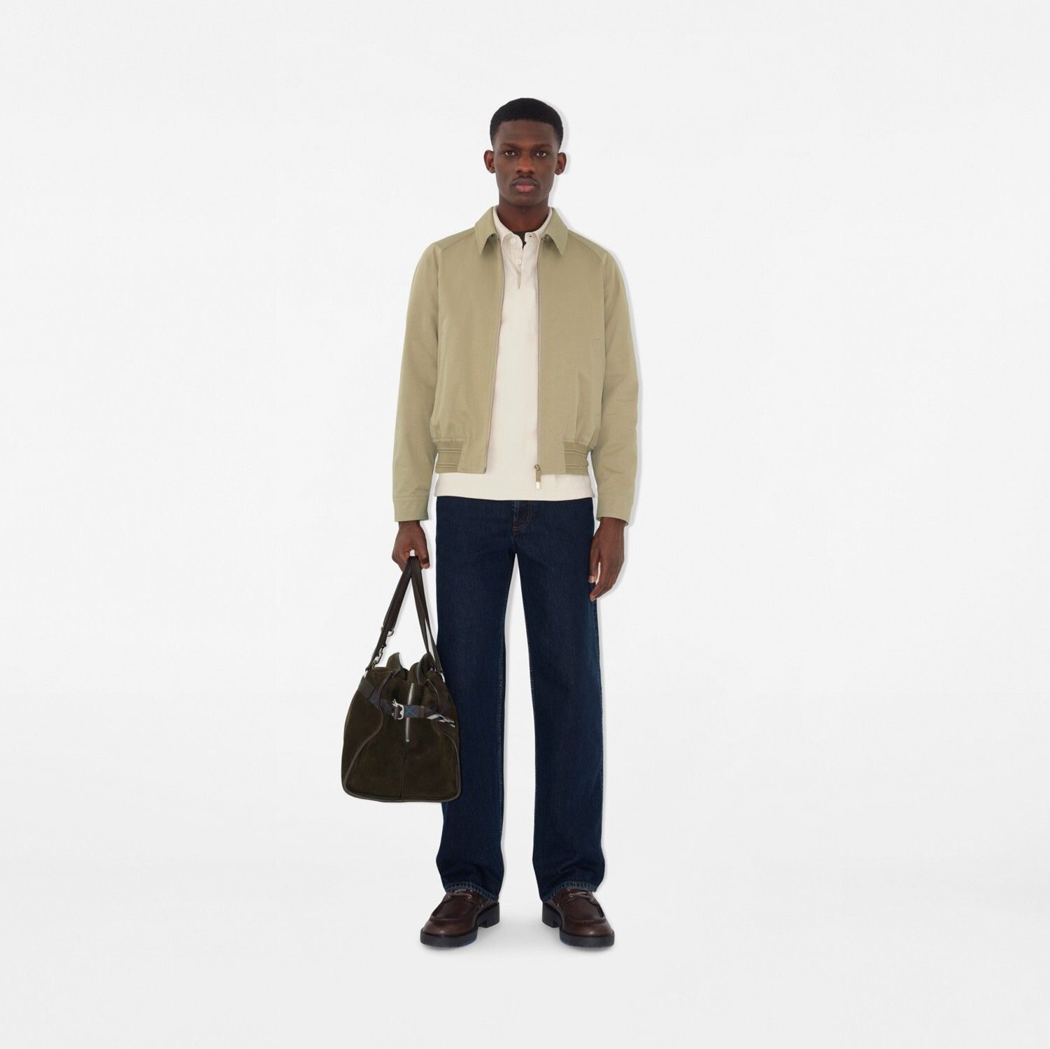 버버리 코튼 자켓 Cotton Harrington Jacket 81093671