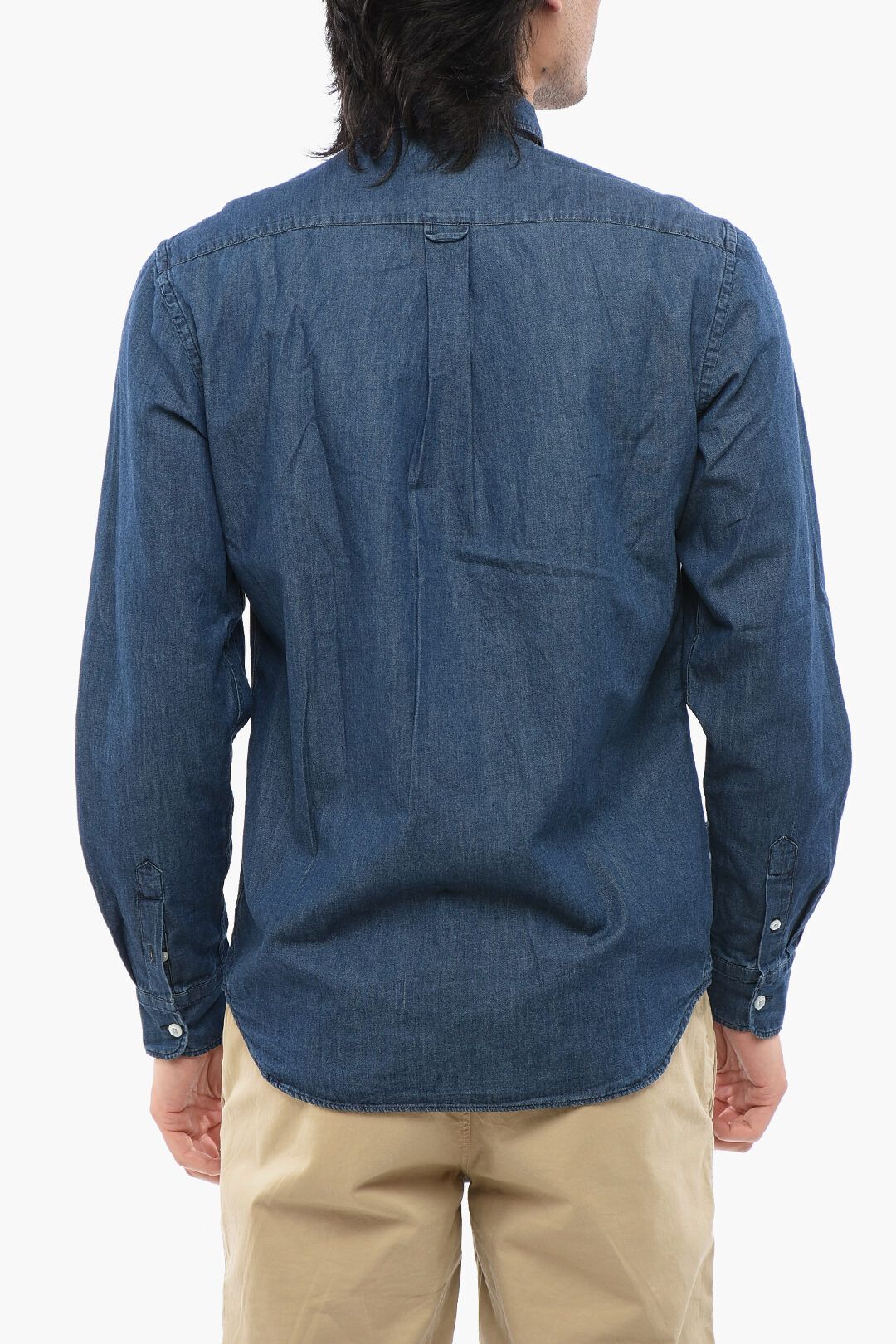 샴브레이 셔츠 포켓 Chambray Shirt With Breast Pockets 642563