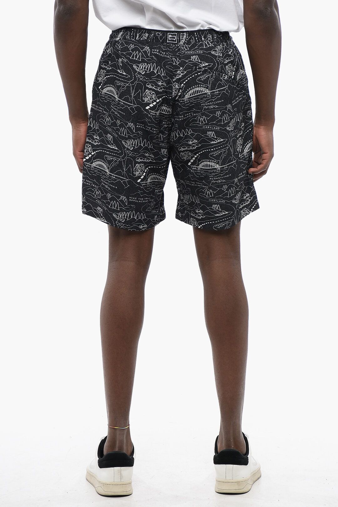 프린팅 바지 Printed TENCEL Shorts 642527