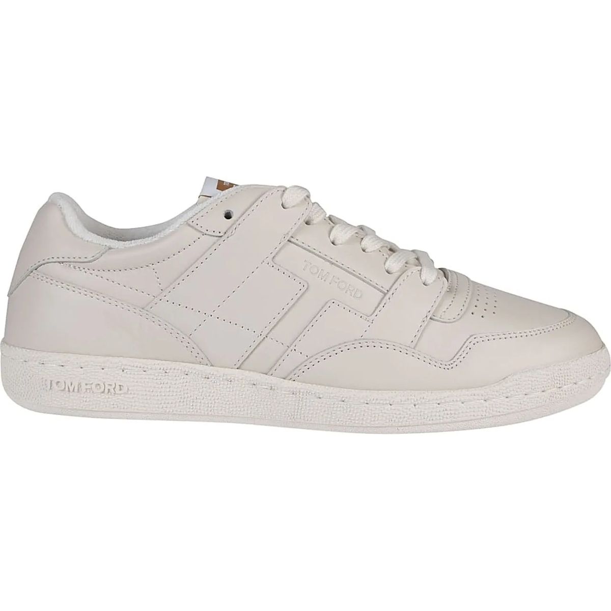 로우 탑 스니커즈 화이트 Tom Ford Jake Low Top Sneakers White weiß                        Low-Top Sneaker A0511817