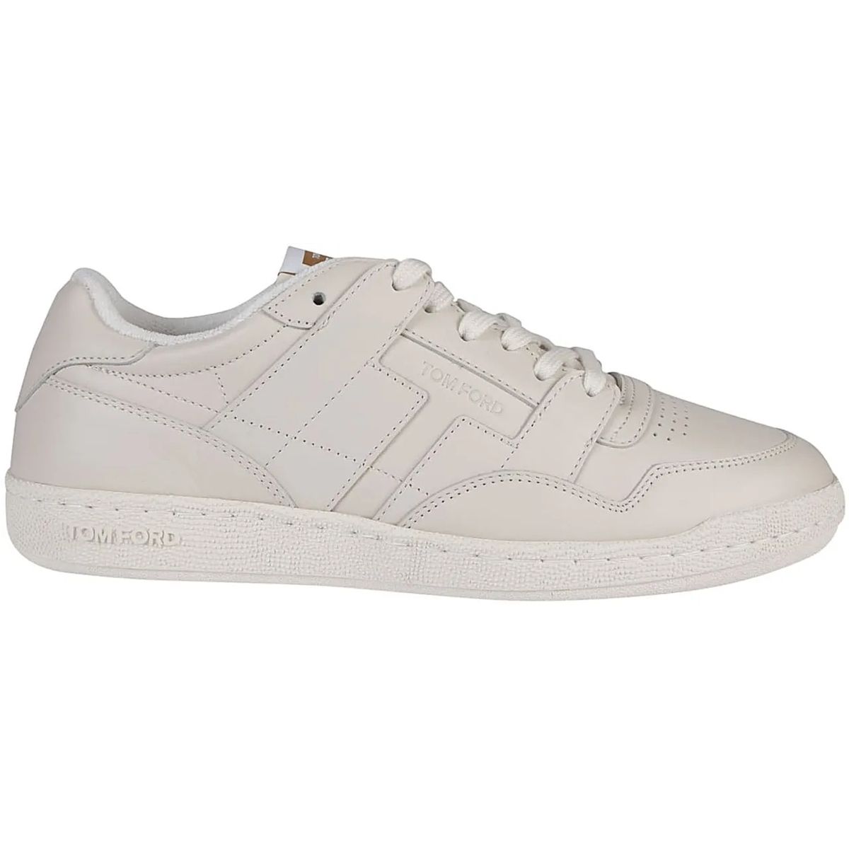 로우 탑 스니커즈 화이트 Tom Ford Jake Low Top Sneakers White weiß                        Low-Top Sneaker A0511817
