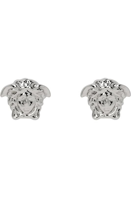 실버 메두사 스터드 귀걸이 Silver Medusa Stud Earrings 17102771