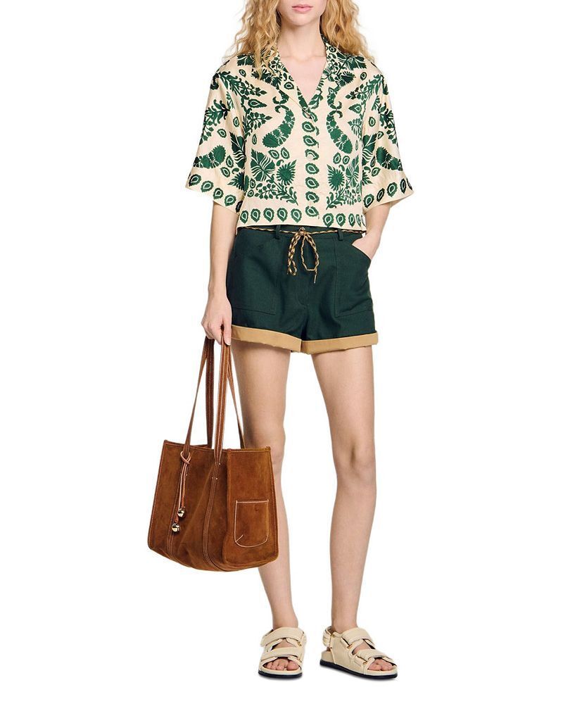 플로랄 모티프 셔츠 Floral Motif Shirt  5384378
