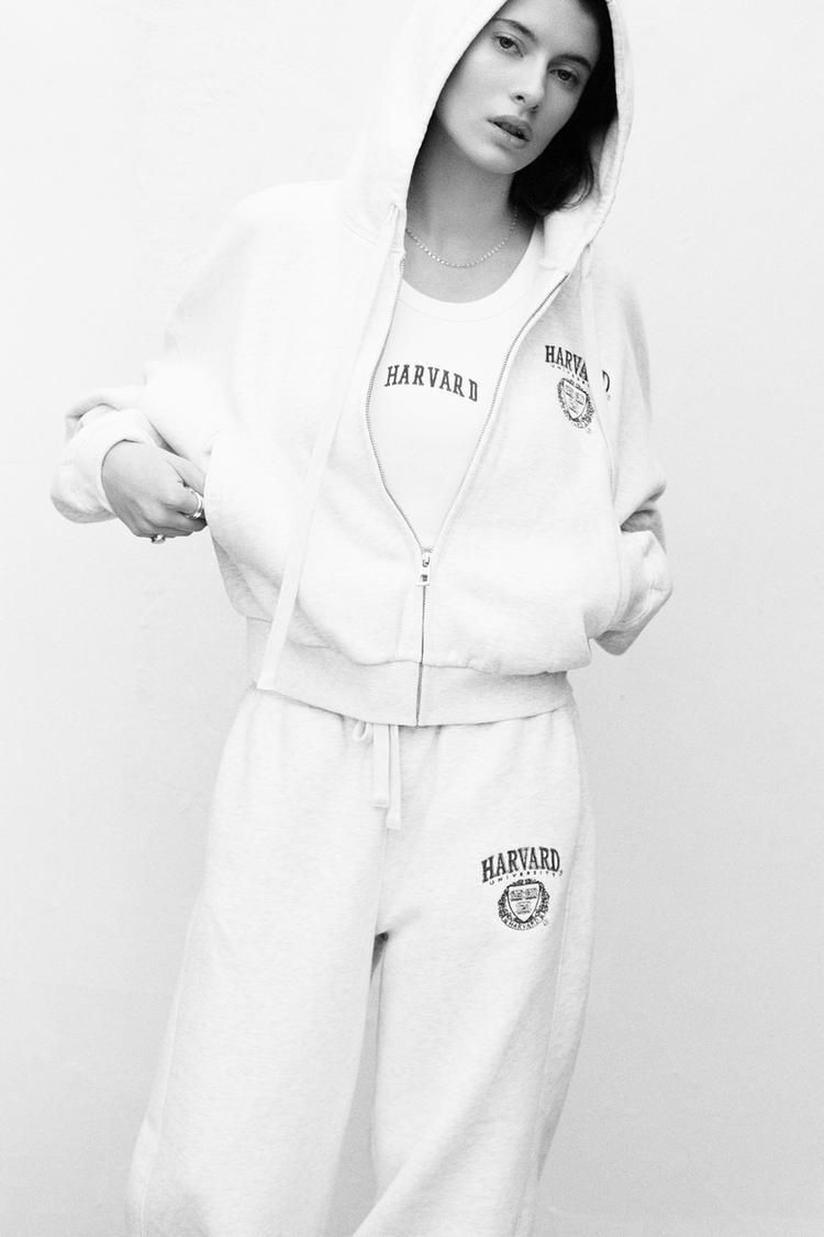 유니버시티 바지 HARVARD UNIVERSITY PLUSH TROUSERS 415574257