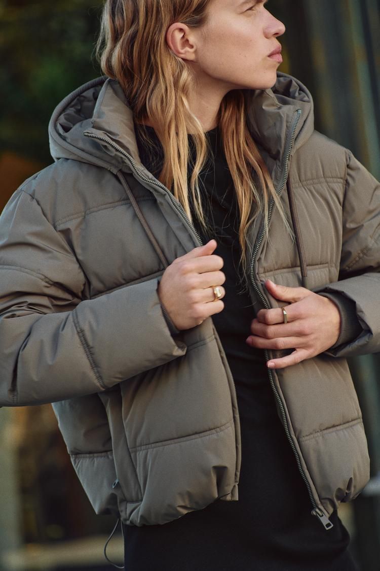 자라(Zara) | 롱 아노락 LONG WATER AND WIND PROTECTION ANORAK