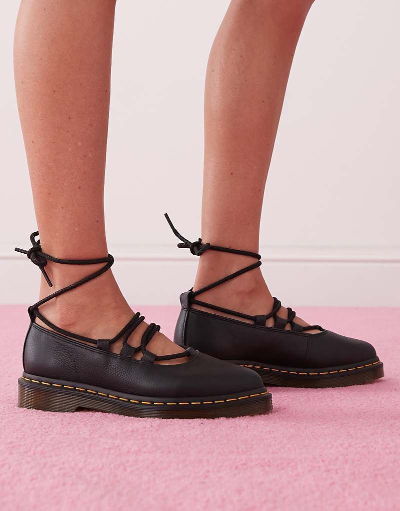블랙 Dr. Martens   Elphie II   Schnurschuhe in Schwarz 207782449SCHWARZ