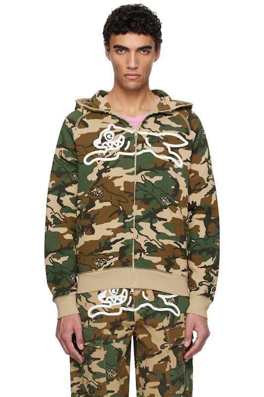 카키 러닝 후디 Khaki Running Dog Woodland Camo Hoodie 17564661