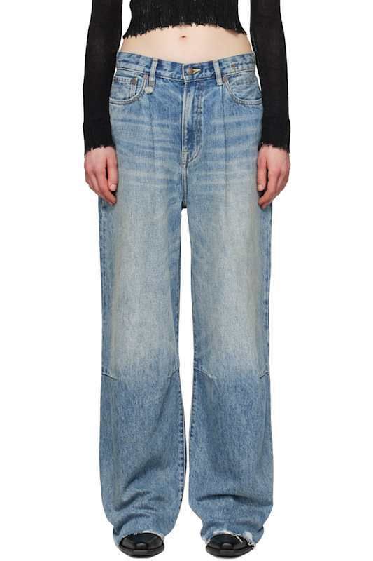 블루 데님 Blue Wayne Articulated Knee Jeans 17017551